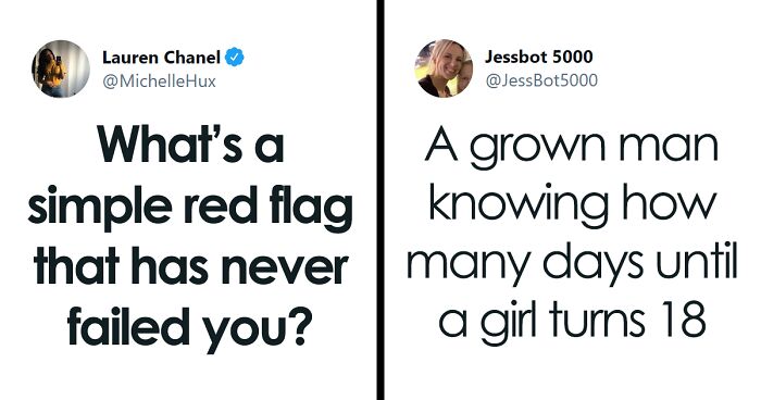 40 Funny Red Flags People Shared That Have Never Failed Them