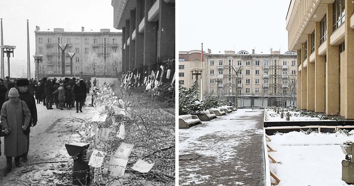 I Took My Father’s Photos From 30 Years Ago And Shot The Same Locations Today (30 Pics)