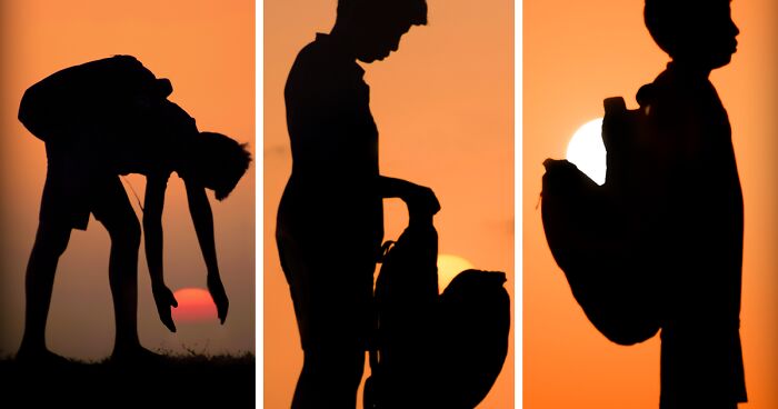 I Found My Passion For Doing Sunset Silhouettes, Here Are 27 Of My Favorite Ones