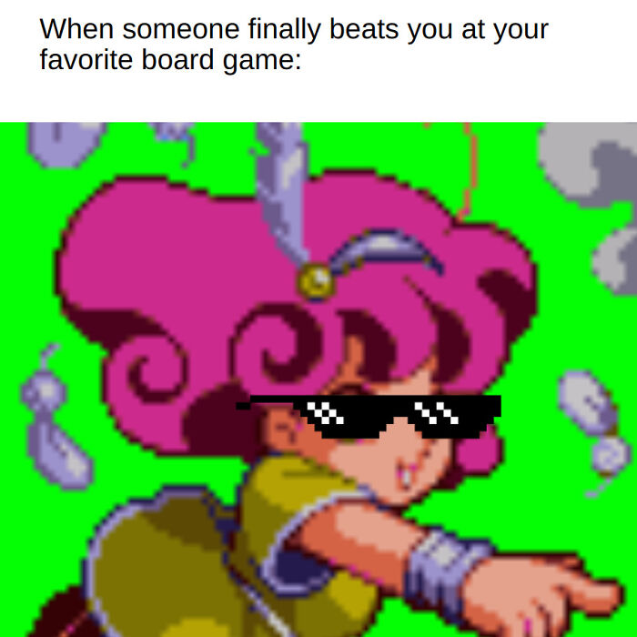 When Someone Finally Beats You At Your Favorite Board Game