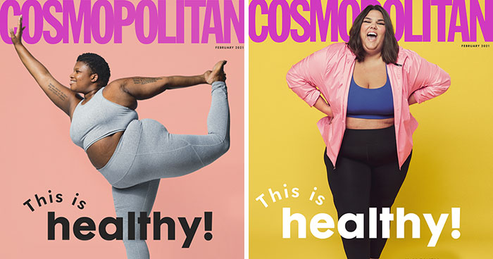 People Are Not OK With These Cosmopolitan Covers That Ignore The Relationship Between Obesity And Covid