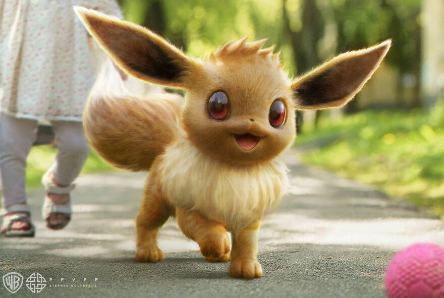Eevee From "Detective Pikachu"