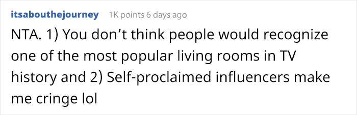 Influencer Shamelessly Stole Other People's Content And Was Caught After Claiming An Apartment From 'Friends' As Her Own Influencer Shamelessly Stole Other People's Content And Was Caught After Claiming An Apartment From 'Friends' As Her Own
