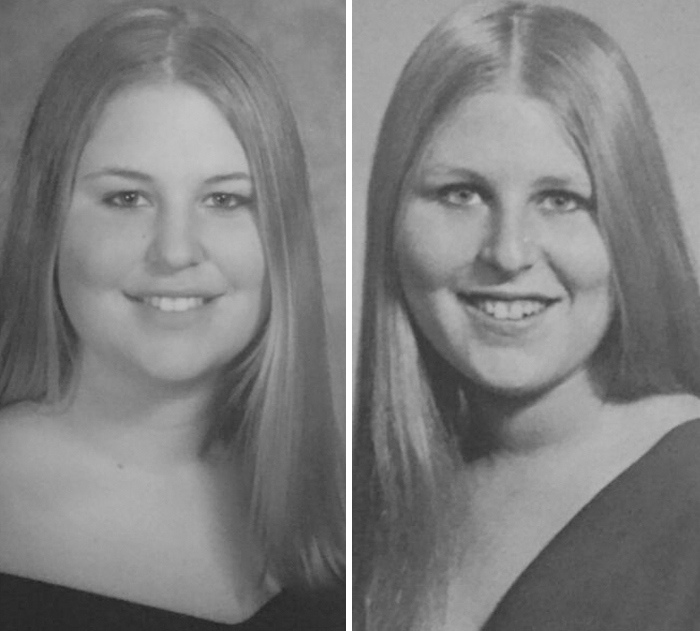 Me & My Mom’s Hs Grad Pics 2004/1971