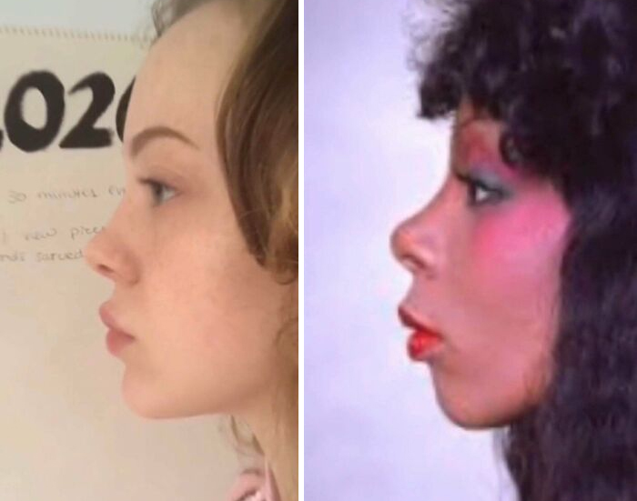 Me On The Left, My Grandma On The Right