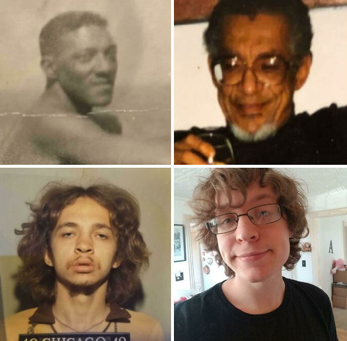 Paternal Lineage. Great Grandpa, Grandpa, Dad, And Ya Boi