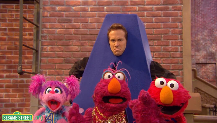 The Fact That Ryan Reynolds Once Wore An 'A-Hole' Costume On 'Sesame Street' Resurfaces The Fact That Ryan Reynolds Once Wore An 'A-Hole' Costume On 'Sesame Street' Resurfaces
