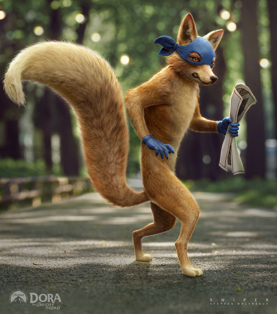 Swiper From "Dora And The Lost City Of Gold"