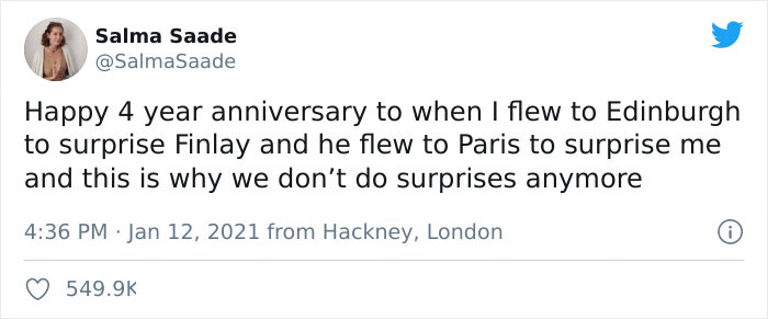 Girl Flies Abroad To Surprise Her Boyfriend Only To Find Out He Did The Same For Her, And 611K People On Twitter Are Cracking Up Girl Flies Abroad To Surprise Her Boyfriend Only To Find Out He Did The Same For Her, And 611K People On Twitter Are Cracking Up