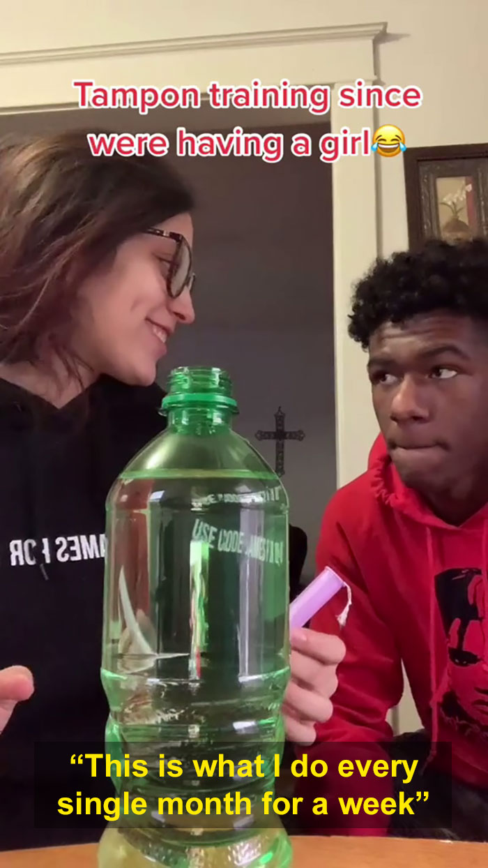 TikTok Trend Shows Men Reacting To How A Tampon Works And Their Genuine Surprise Illustrates The Need For Better Sex Ed TikTok Trend Shows Men Reacting To How A Tampon Works And Their Genuine Surprise Illustrates The Need For Better Sex Ed