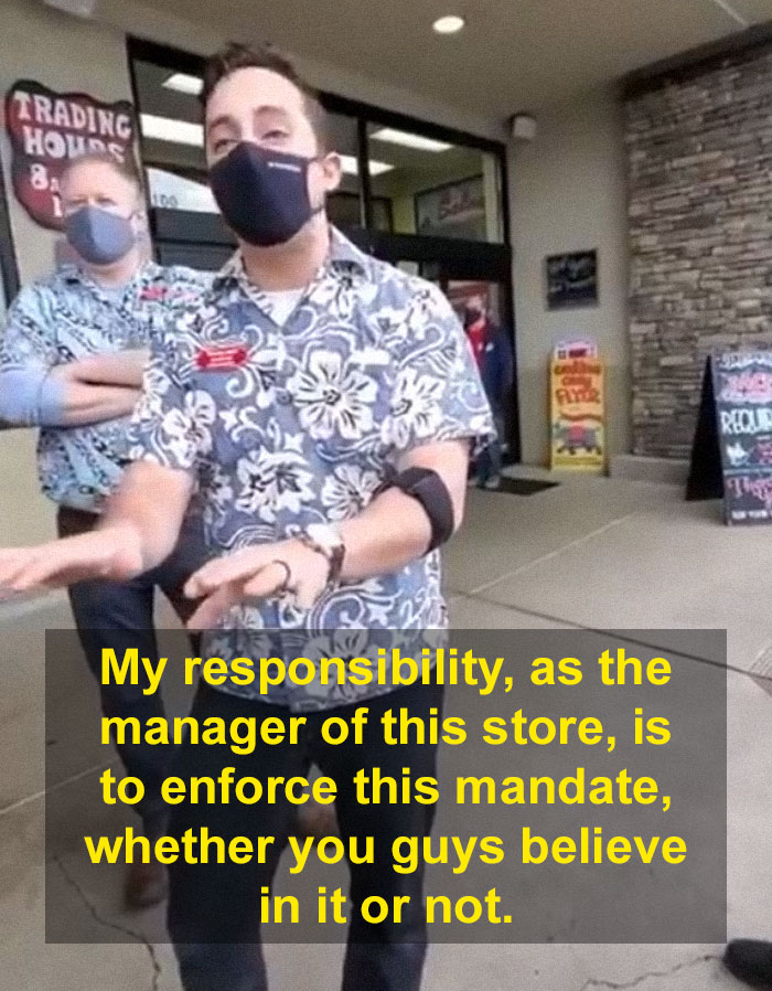 Anti-Masker "Karens" Attempt To Enter Trader Joe's, Get Rejected By This Awesome Manager