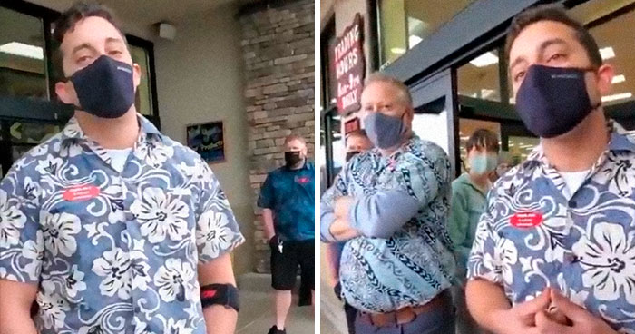 Anti-Masker “Karens” Attempt To Enter Trader Joe’s, Get Rejected By This Awesome Manager