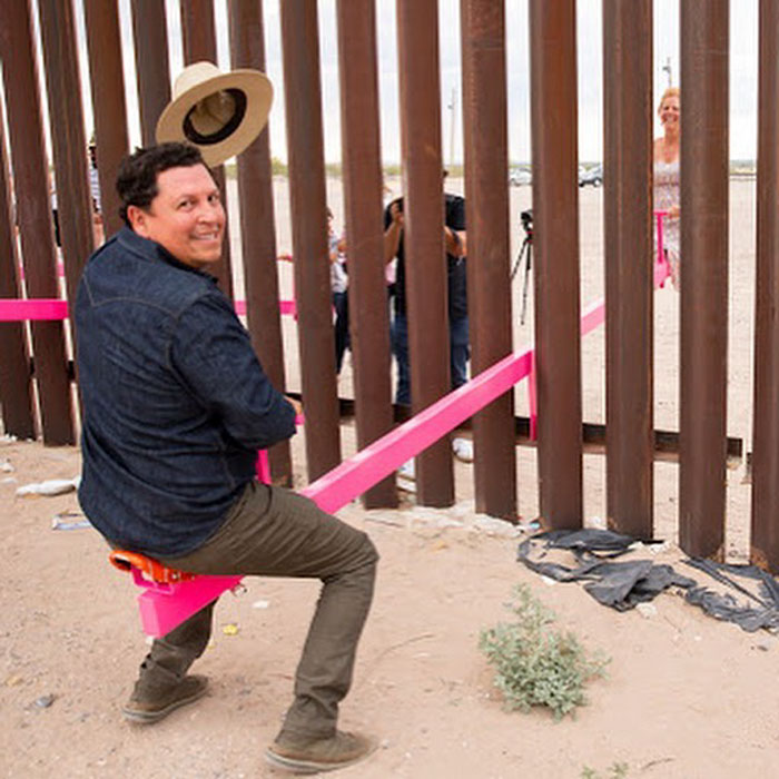 US-Mexico Border: Pink Seesaw Installation Wins 2020 &lsquo;Design Of The Year&rsquo;