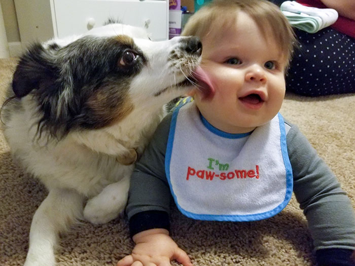 My Favorite Picture Ever Of My Son And Furry Daughter
