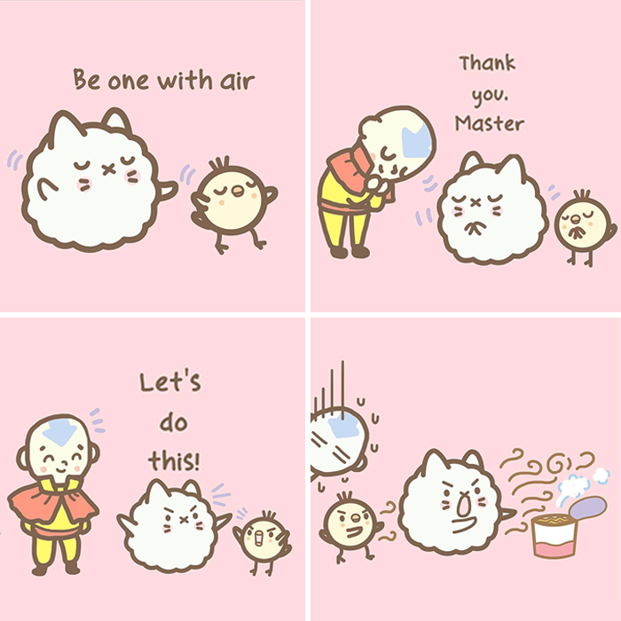 I Make Wholesome Comics About Our Pets That Are Heavily Inspired By The Antics Of The Stray Cats That We Have Adopted (60 Pics)