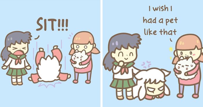 I Make Wholesome Comics About Our Pets That Are Heavily Inspired By The Antics Of The Stray Cats That We Have Adopted (60 Pics)