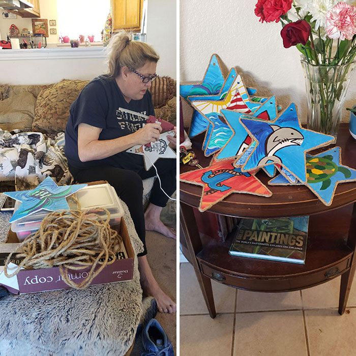 My Spouse Is A School Teacher. She Spent This Weekend Making Hand Made Awards For School Administrators