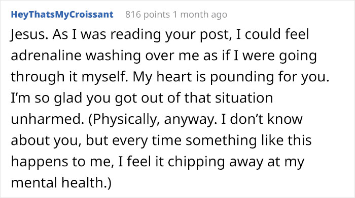 Woman Avoids A Creepy Stalker By Following Safety Tips She Found On Reddit