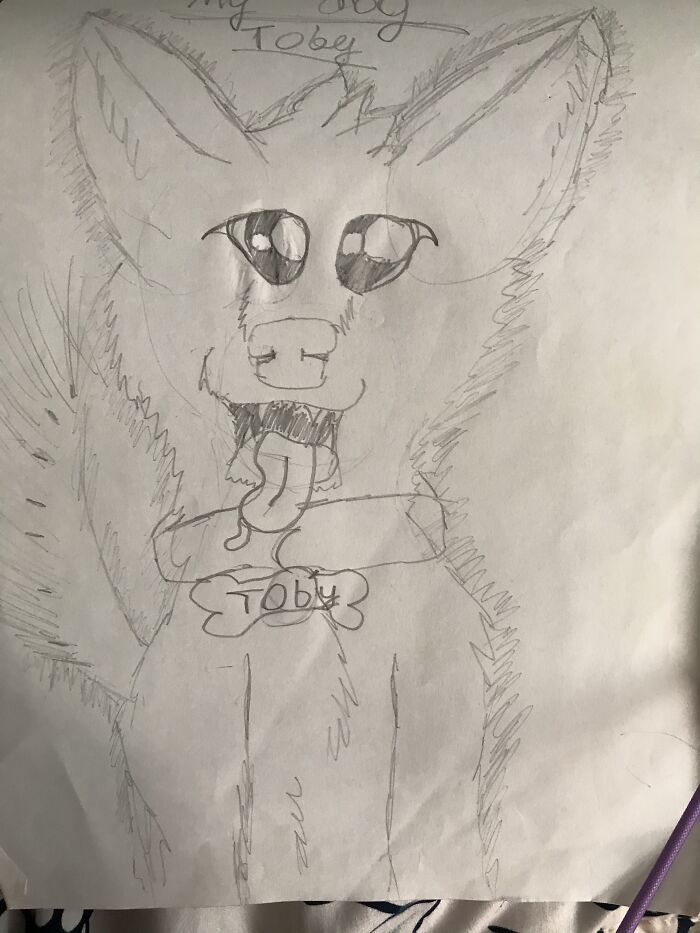 Here It Is #21 Was The Dog And Here’s My Drawing