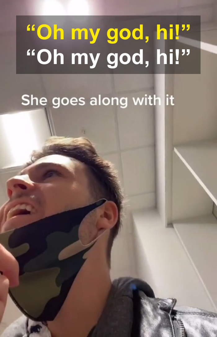 Guy Saves A Girl From A Creep By Pretending To Know Her And This Situation Illustrates A Big Problem