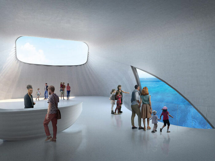 Whale-Shaped Marine Observatory Will Let Visitors Take A Look Under the Sea