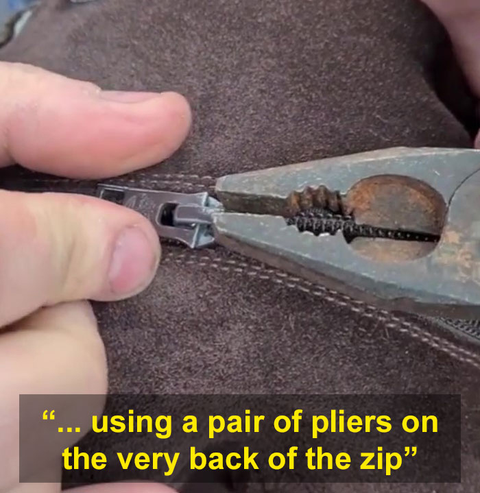 Man Considered A Zipper &lsquo;Wizard&rsquo; For Sharing An Easy Fix For Broken Zippers