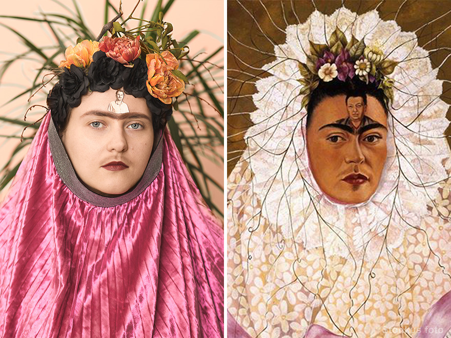 Frida Kahlo "Diego On My Mind" (1943)