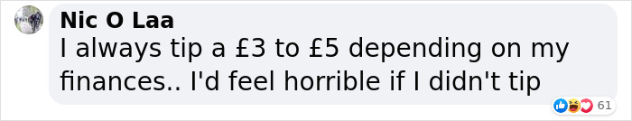 Struggling Uber Eats Driver Asks Customers To Leave Tips Struggling Uber Eats Driver Asks Customers To Leave Tips