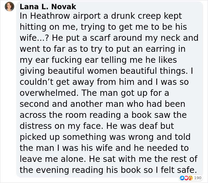 Guy Saves A Girl From A Creep By Pretending To Know Her And This Situation Illustrates A Big Problem Guy Saves A Girl From A Creep By Pretending To Know Her And This Situation Illustrates A Big Problem