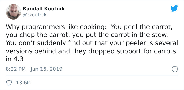 Why Programmers Like Cooking