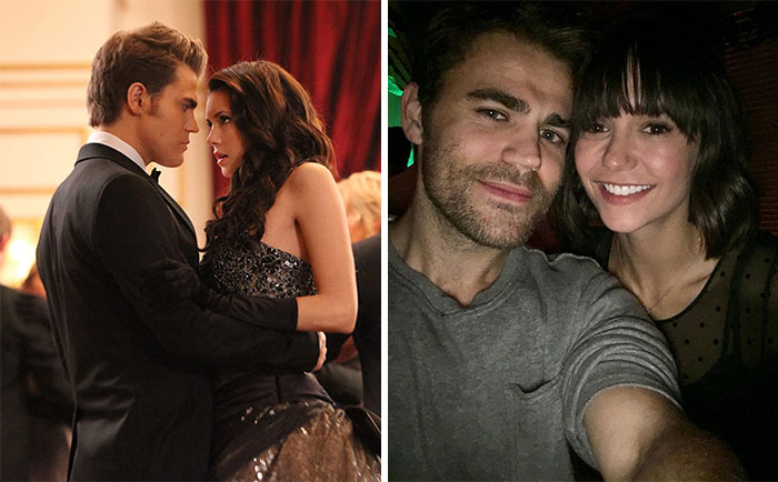 The Vampire Diaries, Stefan Salvatore & Elena Gilbert (Paul Wesley And Nina Dobrev)
