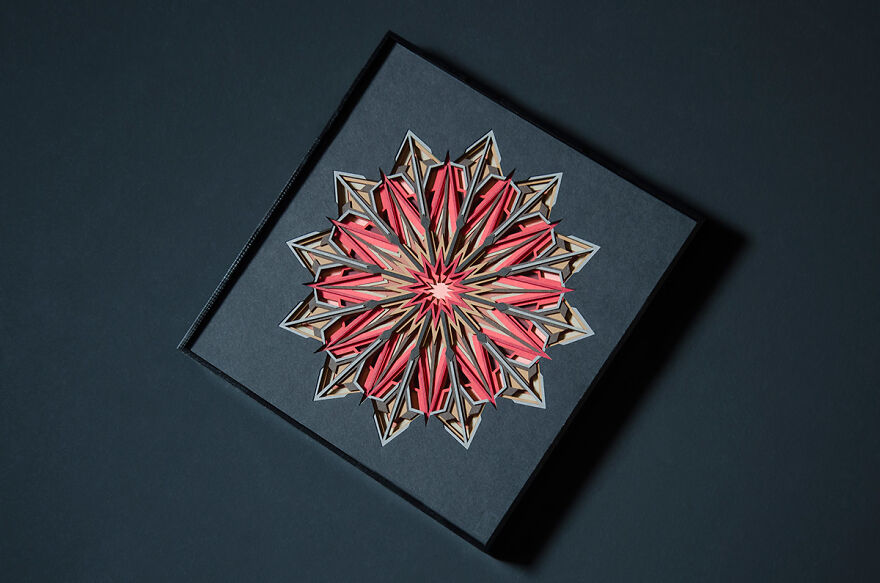 I Made Paper Artworks That Captured The Memories Of A Snowflake