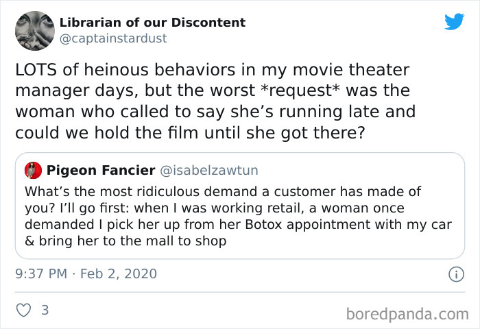 Entitled-Customers-Ridiculous-Demands