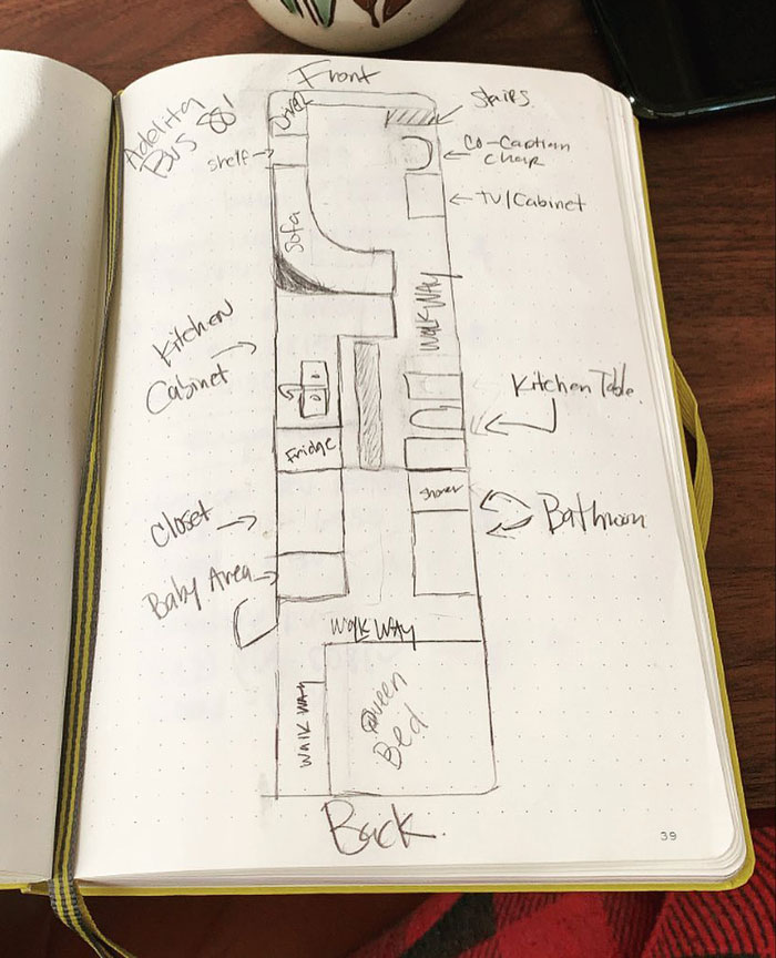 Couple Bought A School Bus For $7,500, Spent Another $42,500 To Transform It Into A Cool 298 sq ft House On Wheels Couple Bought A School Bus For $7,500, Spent Another $42,500 To Transform It Into A Cool 298 sq ft House On Wheels