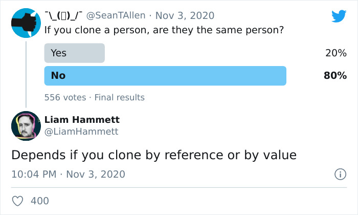 Programmers Really Jump To The Core Of Philosophical Questions