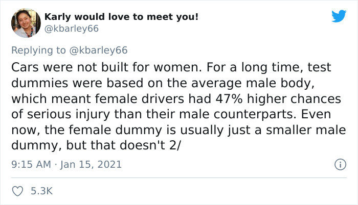 Person Lists 18 Alarming Facts That Show How “Our World Was Not Built For Women” Person Lists 18 Alarming Facts That Show How “Our World Was Not Built For Women”