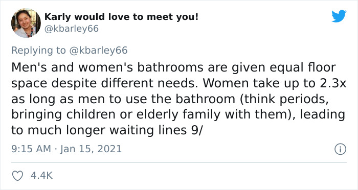 Person Lists 18 Alarming Facts That Show How &ldquo;Our World Was Not Built For Women&rdquo;