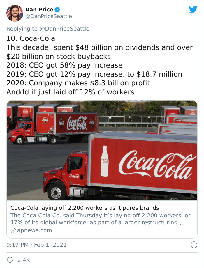 CEO Lists Examples Of The Rich Using The Stock Market To Screw Over The Poor, Says It Makes No Sense CEO Lists Examples Of The Rich Using The Stock Market To Screw Over The Poor, Says It Makes No Sense