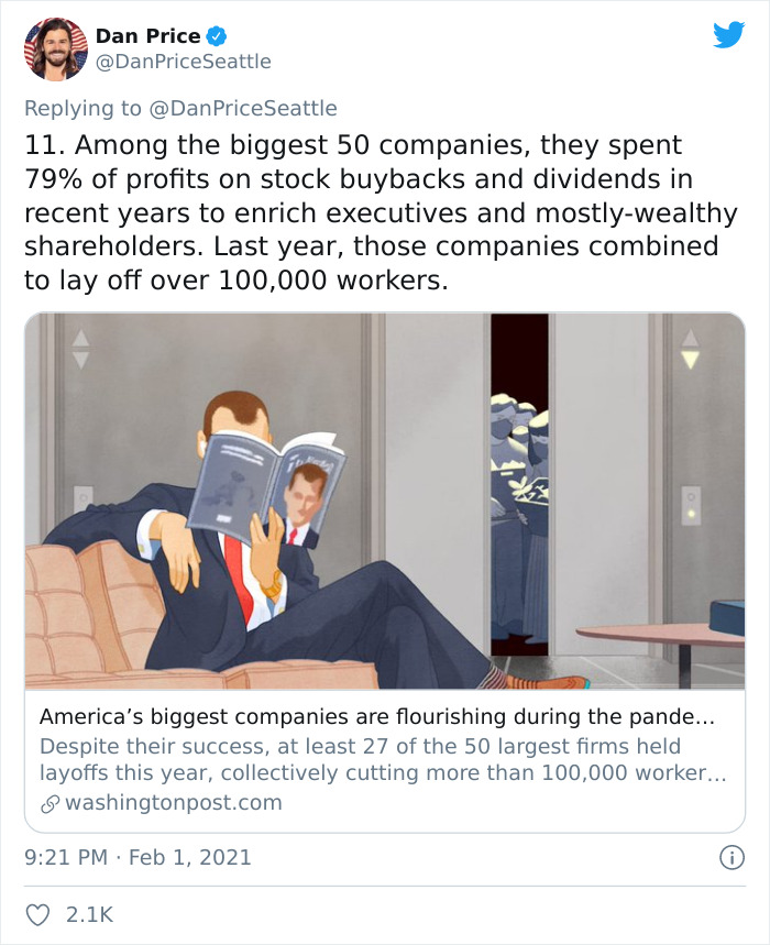 CEO Lists Examples Of The Rich Using The Stock Market To Screw Over The Poor, Says It Makes No Sense CEO Lists Examples Of The Rich Using The Stock Market To Screw Over The Poor, Says It Makes No Sense