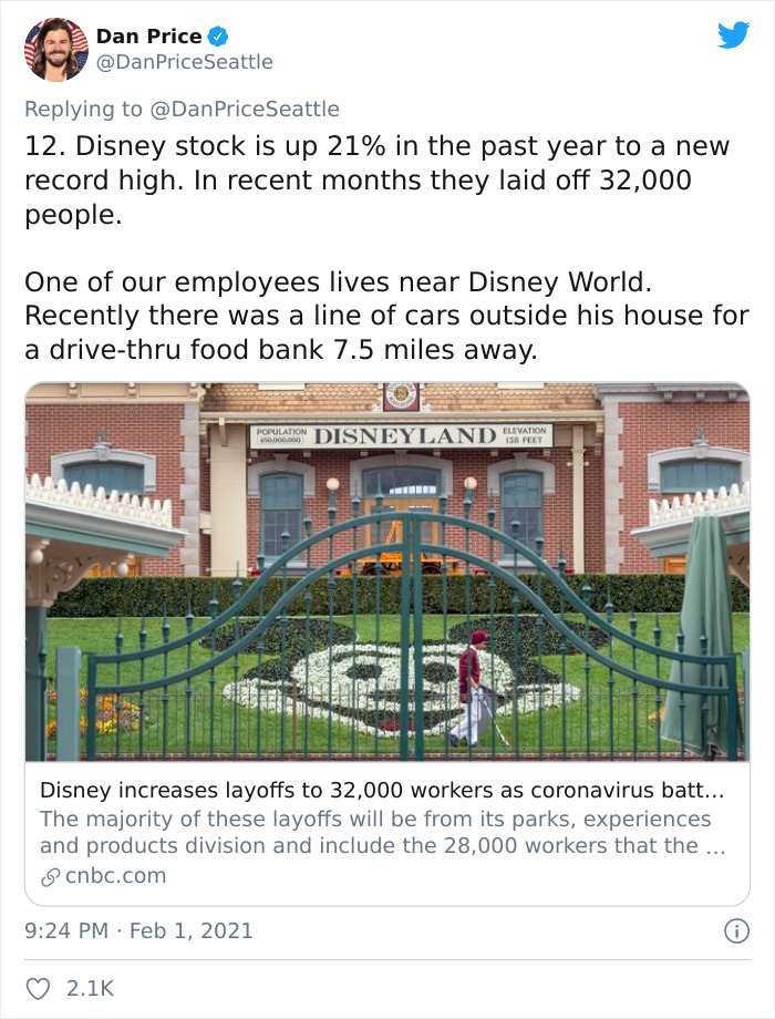 CEO Lists Examples Of The Rich Using The Stock Market To Screw Over The Poor, Says It Makes No Sense