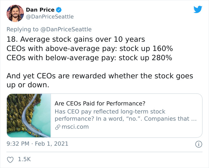 CEO Lists Examples Of The Rich Using The Stock Market To Screw Over The Poor, Says It Makes No Sense CEO Lists Examples Of The Rich Using The Stock Market To Screw Over The Poor, Says It Makes No Sense