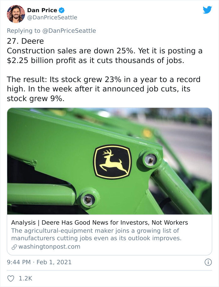 CEO Lists Examples Of The Rich Using The Stock Market To Screw Over The Poor, Says It Makes No Sense CEO Lists Examples Of The Rich Using The Stock Market To Screw Over The Poor, Says It Makes No Sense