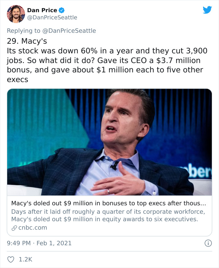 CEO Lists Examples Of The Rich Using The Stock Market To Screw Over The Poor, Says It Makes No Sense