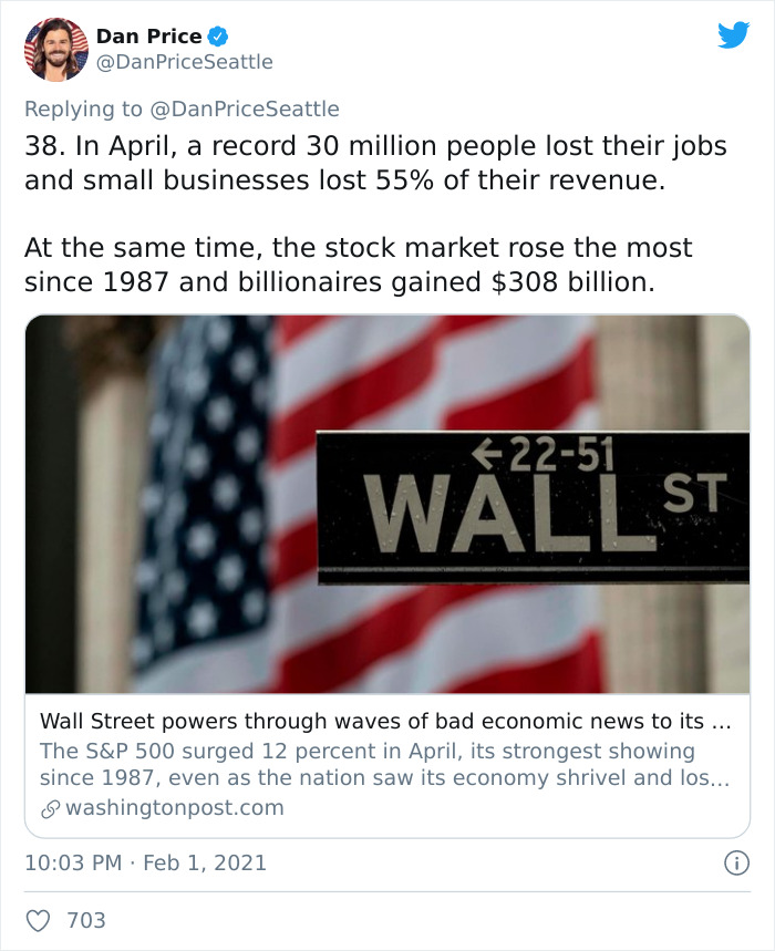 CEO Lists Examples Of The Rich Using The Stock Market To Screw Over The Poor, Says It Makes No Sense