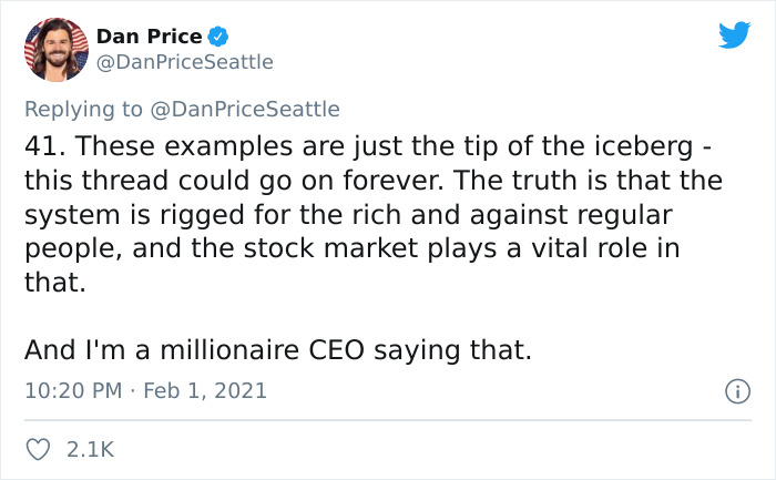 CEO Lists Examples Of The Rich Using The Stock Market To Screw Over The Poor, Says It Makes No Sense CEO Lists Examples Of The Rich Using The Stock Market To Screw Over The Poor, Says It Makes No Sense