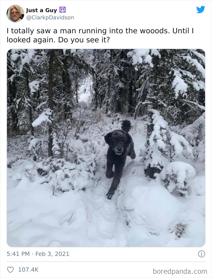 Is It A Man Running Or?