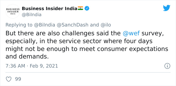 People Are Saying India's Idea Of 4-Day Work Week Is 'Rubbish' As They Expect People To Work 12 Hours Per Day People Are Saying India's Idea Of 4-Day Work Week Is 'Rubbish' As They Expect People To Work 12 Hours Per Day