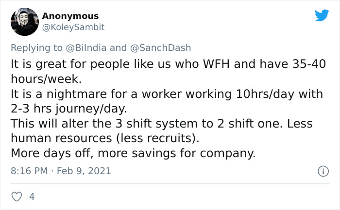 People Are Saying India's Idea Of 4-Day Work Week Is 'Rubbish' As They Expect People To Work 12 Hours Per Day
