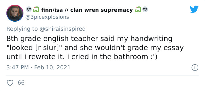 Unnecessarily-Ableist-Thing-Teacher-Did-Thread