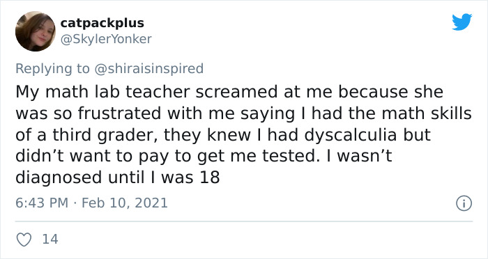 Unnecessarily-Ableist-Thing-Teacher-Did-Thread